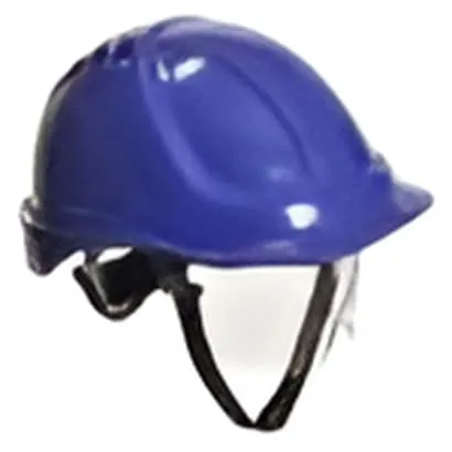 Portwest Endurance Plus Ratchet Safety Helmet with Visor and chin strap -PW54