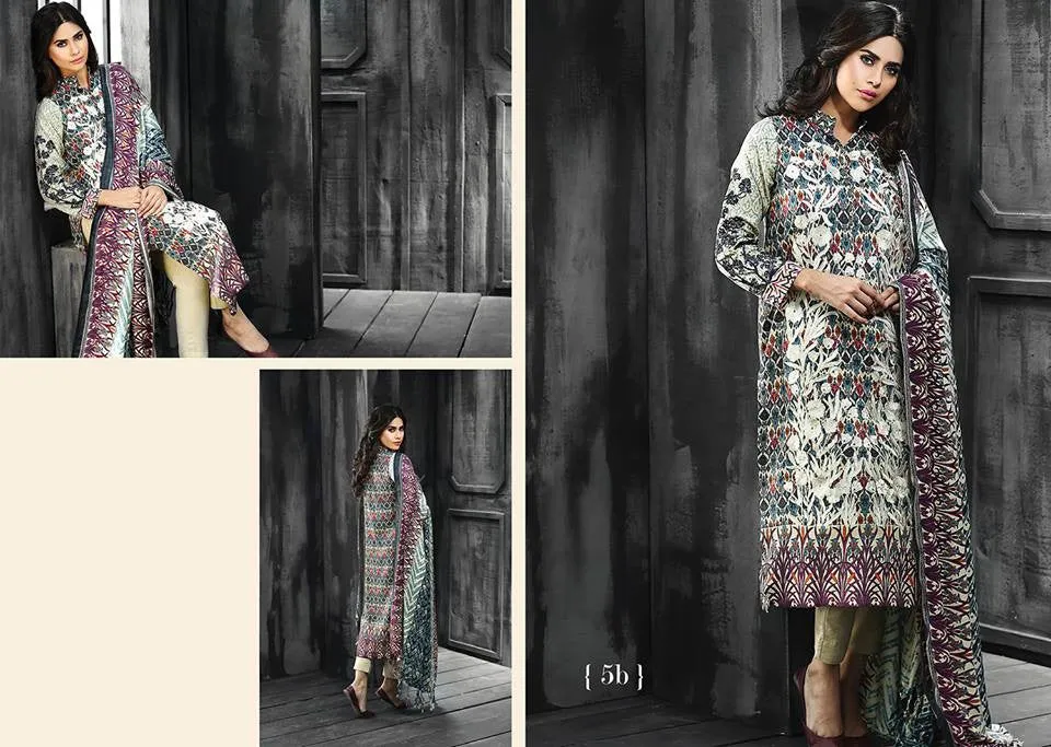 RajBari Silk Karandi Winter Collection 2015 - 5B