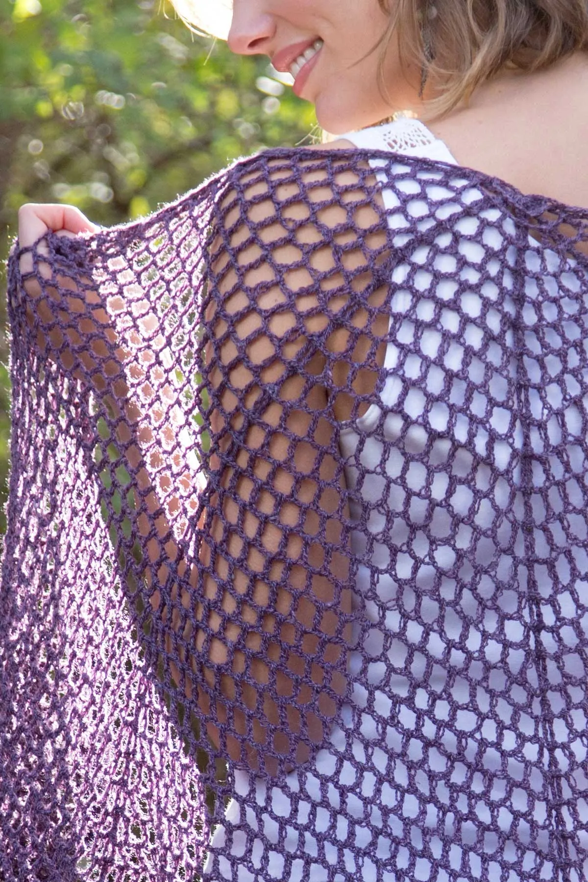 Refracted Lace Shawl