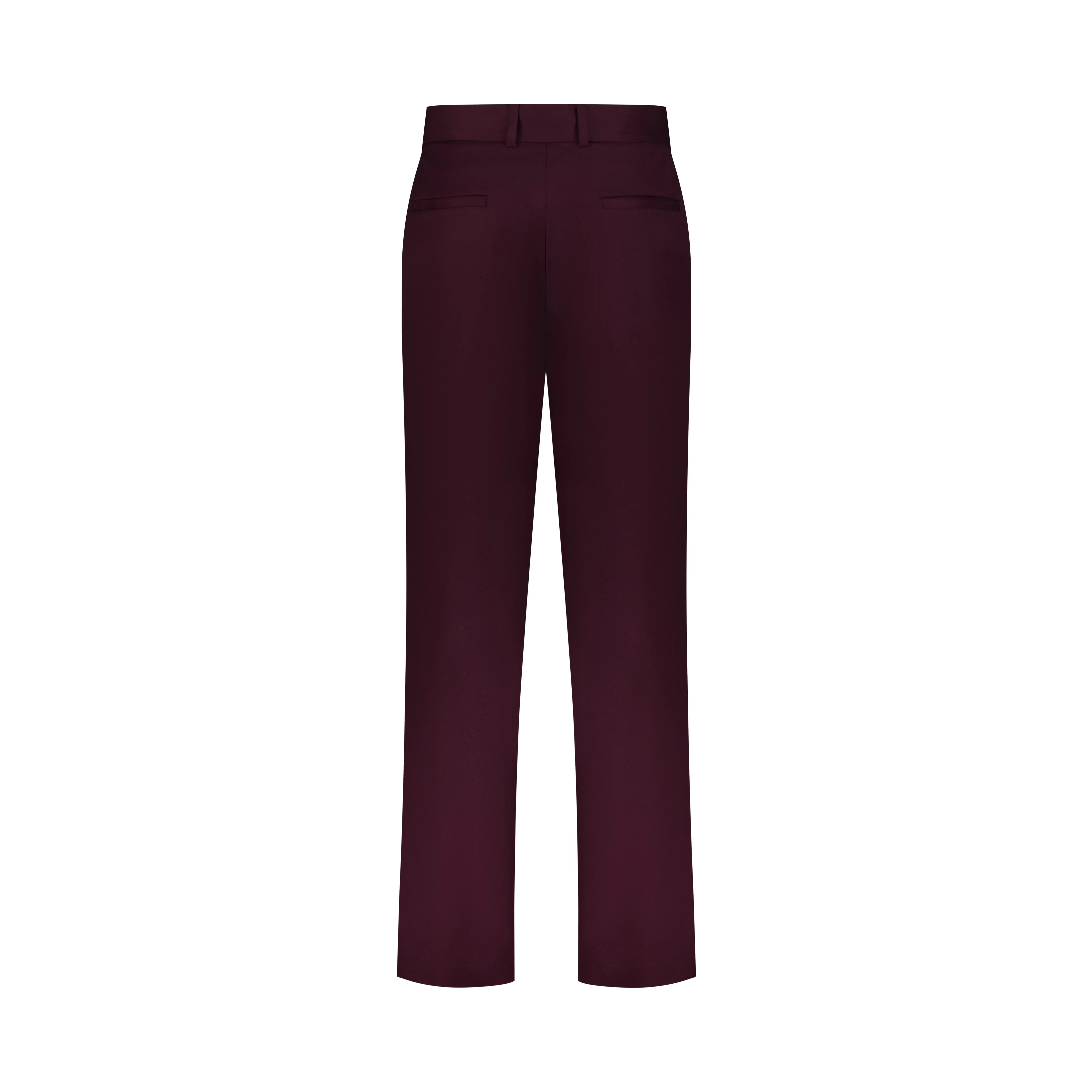 Rich Maroon Men's Trouser