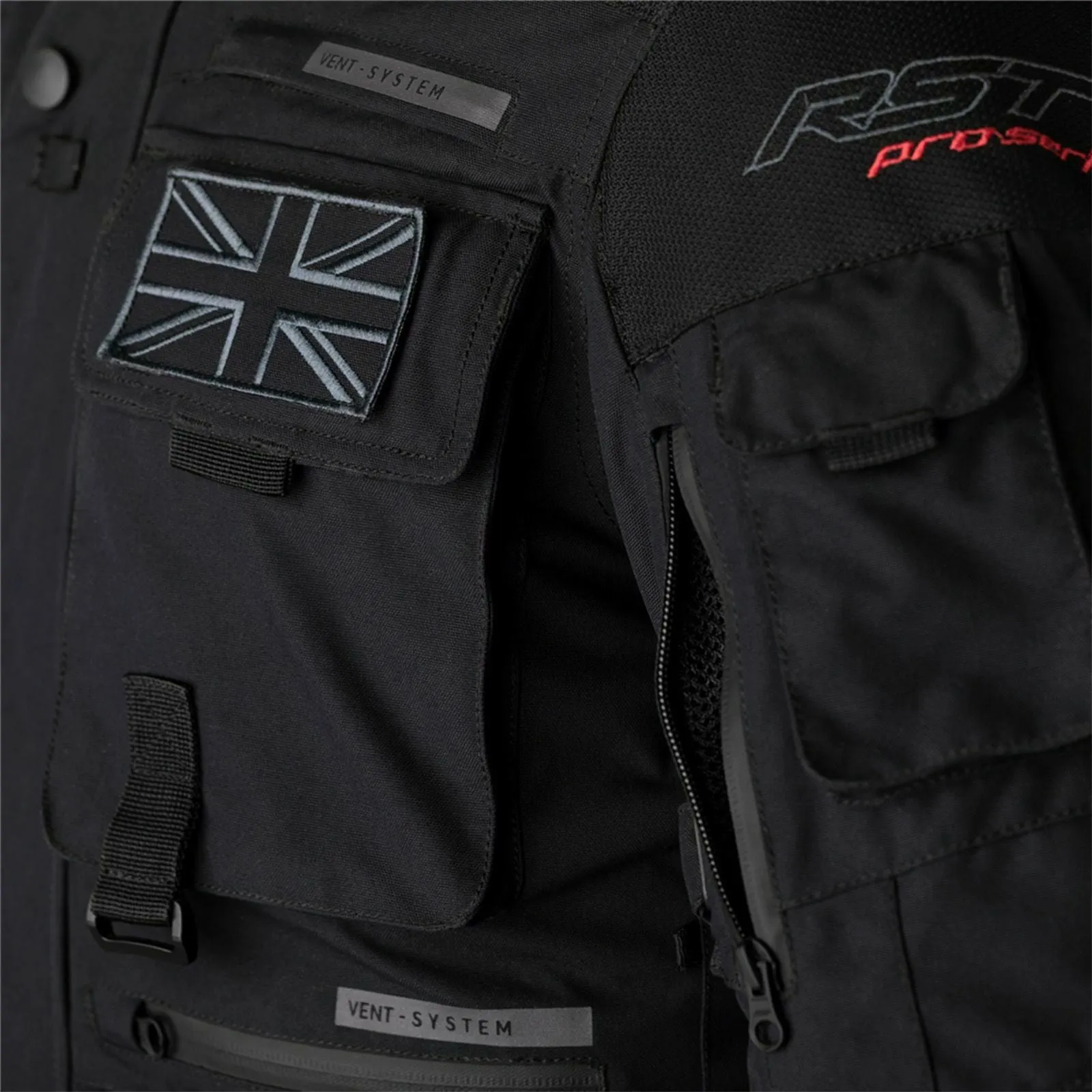 RST Pro Series Ambush Textile Motorcycle Jacket - Black