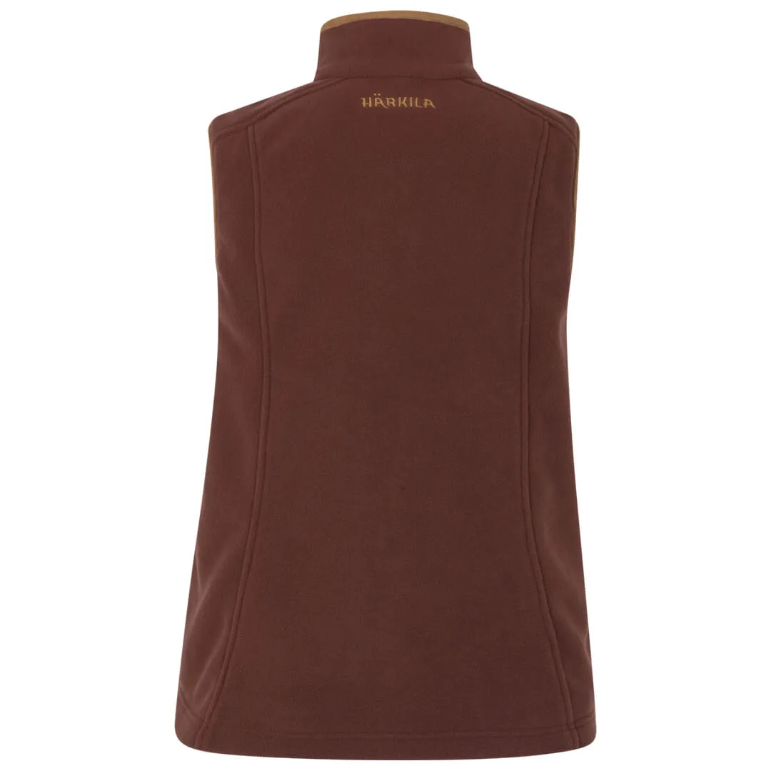 Sandhem 200 Ladies Waistcoat - Burgundy by Harkila