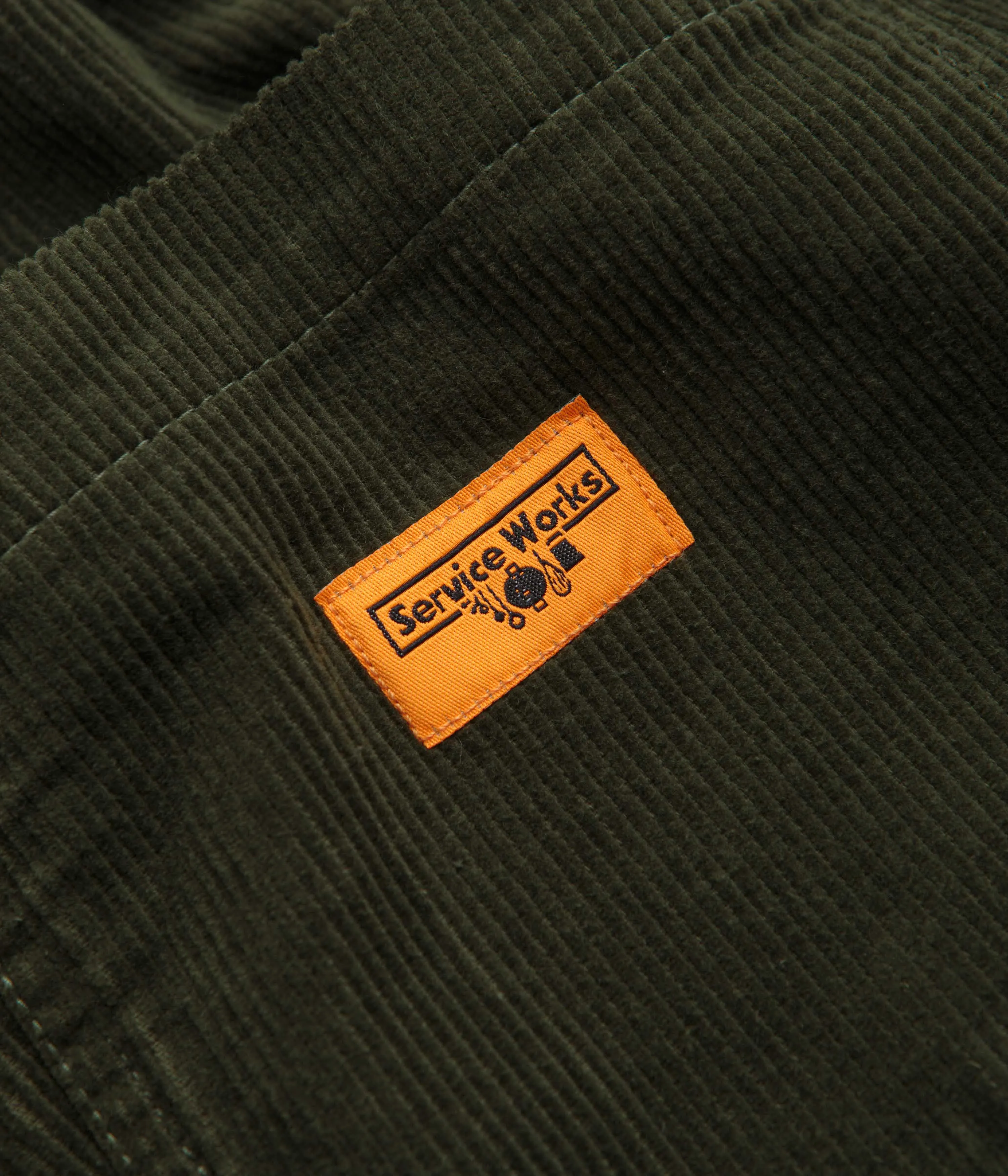 Service Works Classic Corduroy Chef Pants - Olive