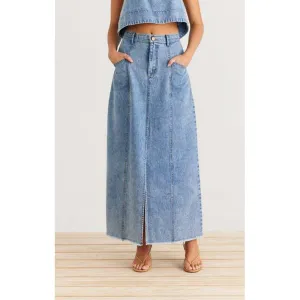 Skirt Moment - Washed Denim