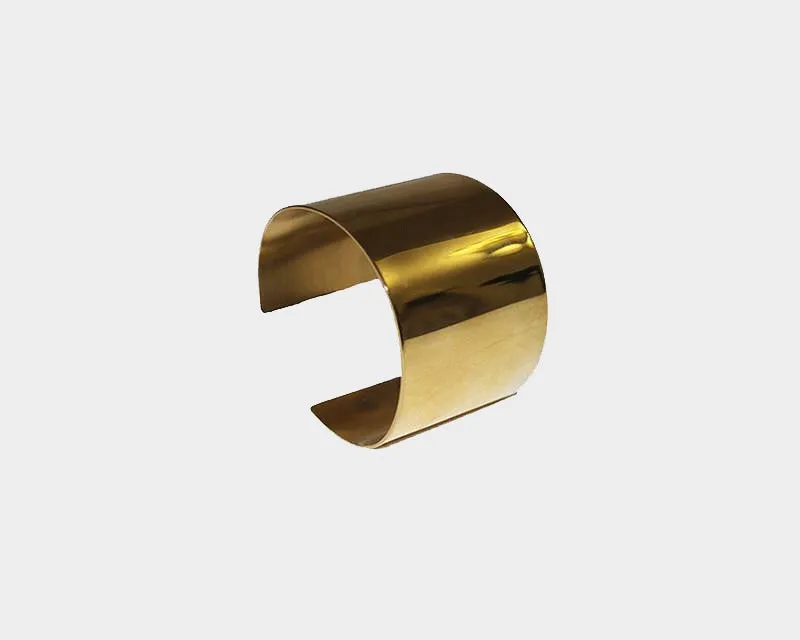 Small Style Gold Cuff - The Monaco