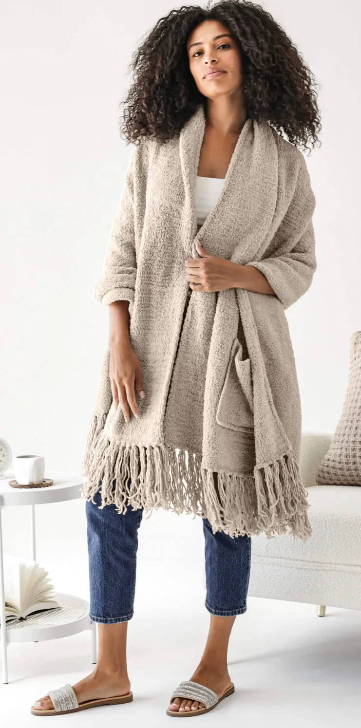 Snug Fringed Wrap