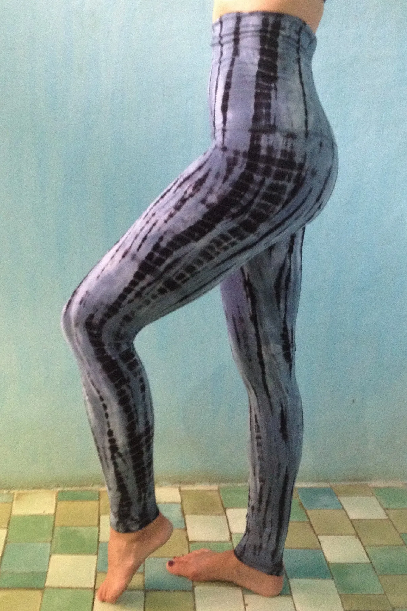 Sodalite Tie Dye Yoga Pants