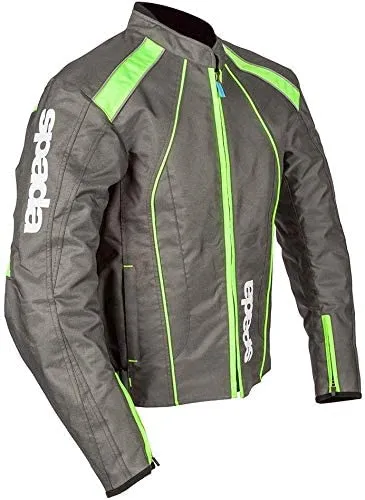 Spada Plaza Waterproof Textile Jacket - Zinc Green