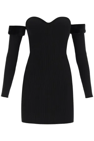 Staud 'josee' knitted mini dress