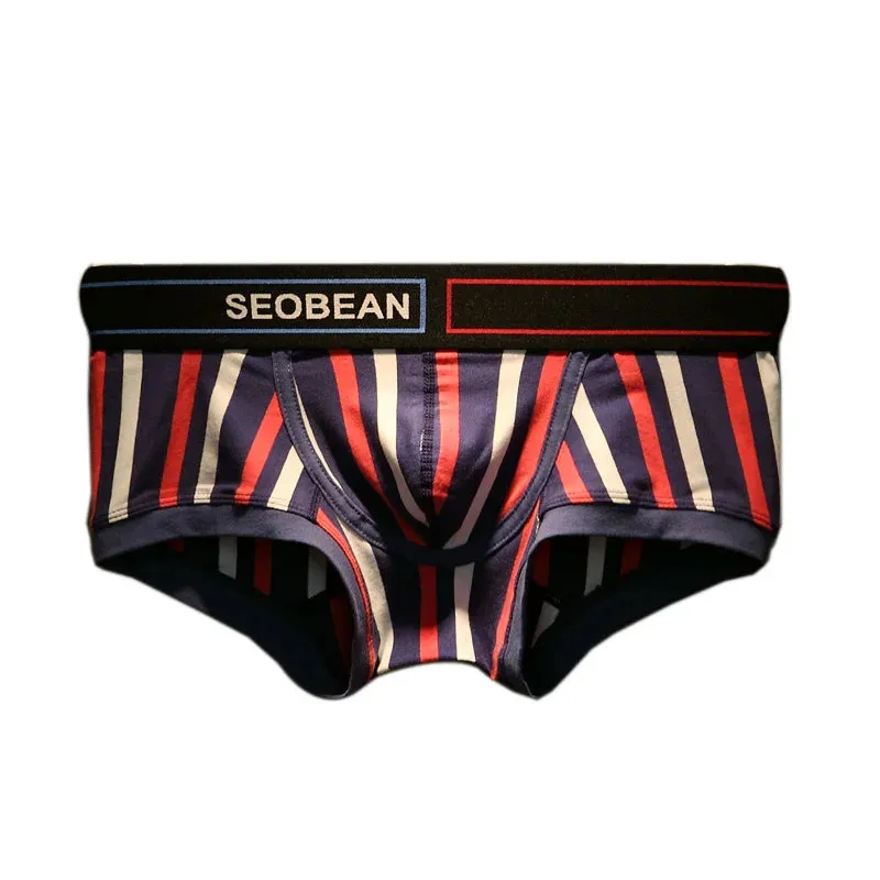 Striped Cotton Polyester Thin Boxer