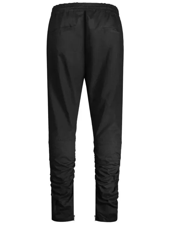 Stunning Slim Fit Drawstring Mens Twill Pants