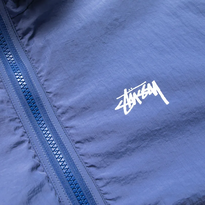 Stussy Sherpa Reversible Jacket - Bluestone