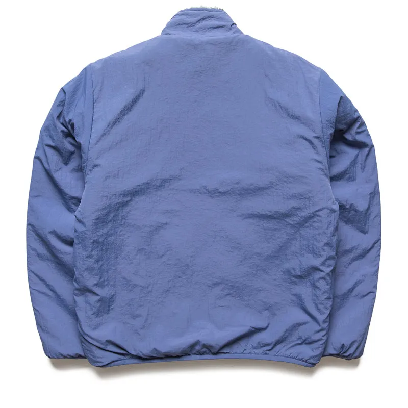 Stussy Sherpa Reversible Jacket - Bluestone