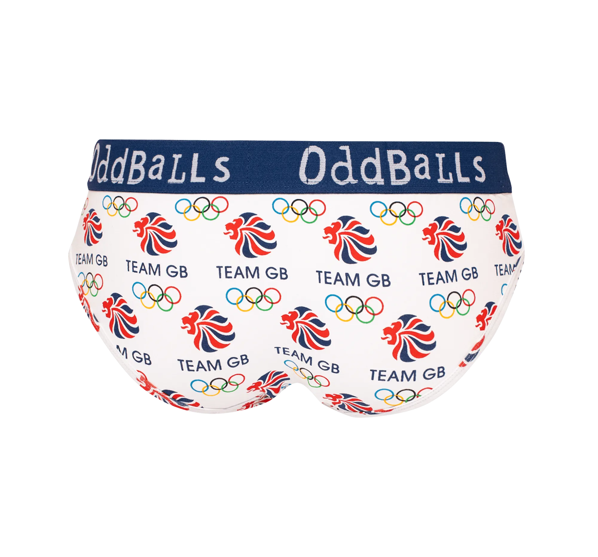 Team GB - White - Ladies Briefs