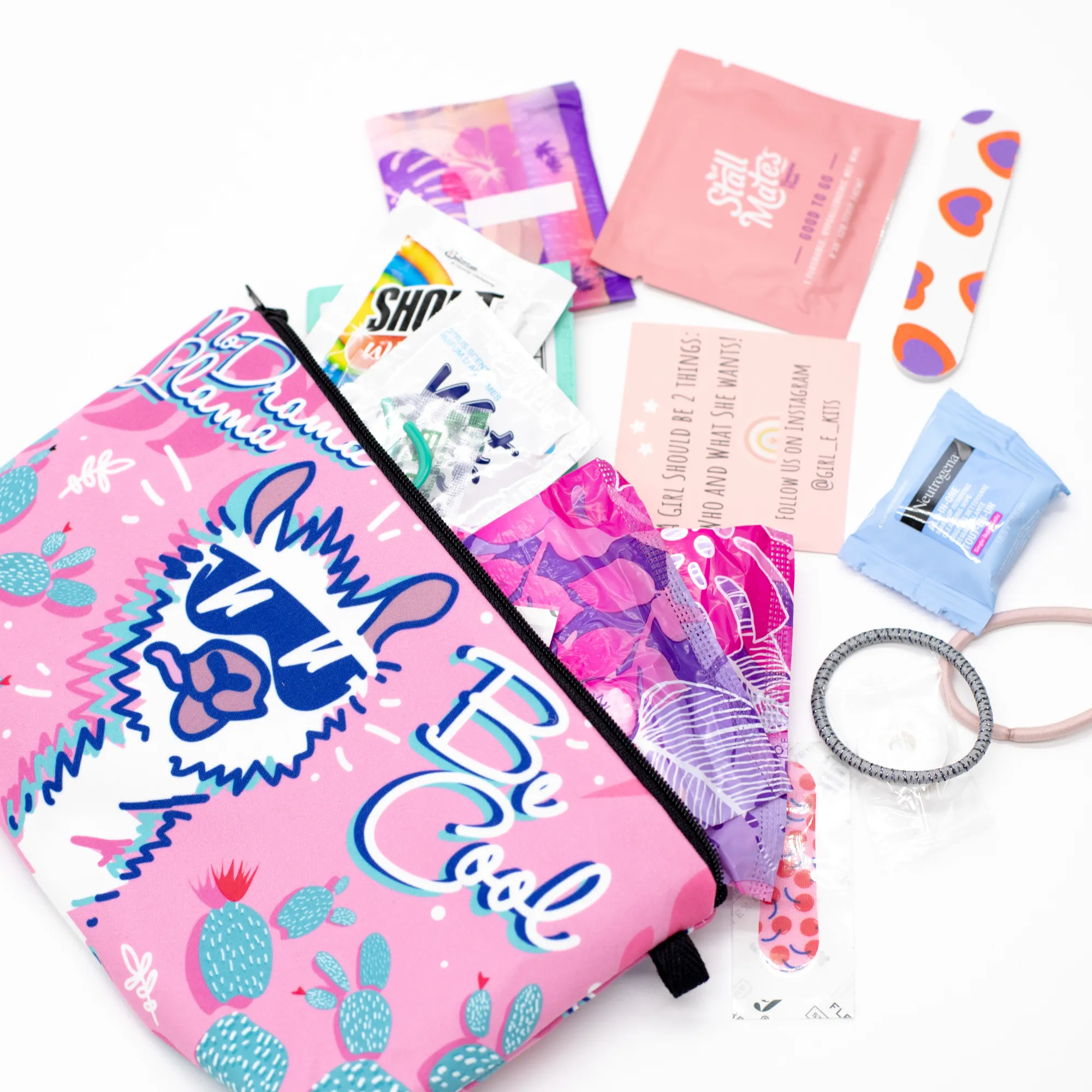 Teen/Dorm Room Girl Emergency Kit - I Love Tie Dye