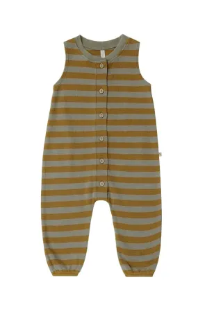 The Summer Waffle Jumpsuit by Rylee and Cru - Stripe - BABY