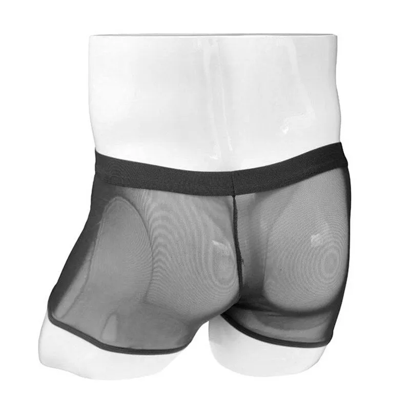 Transparent Nylon Zipper Boxer