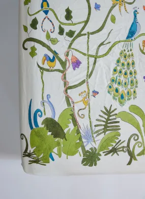 Tropical Chinoiserie Crib Sheet