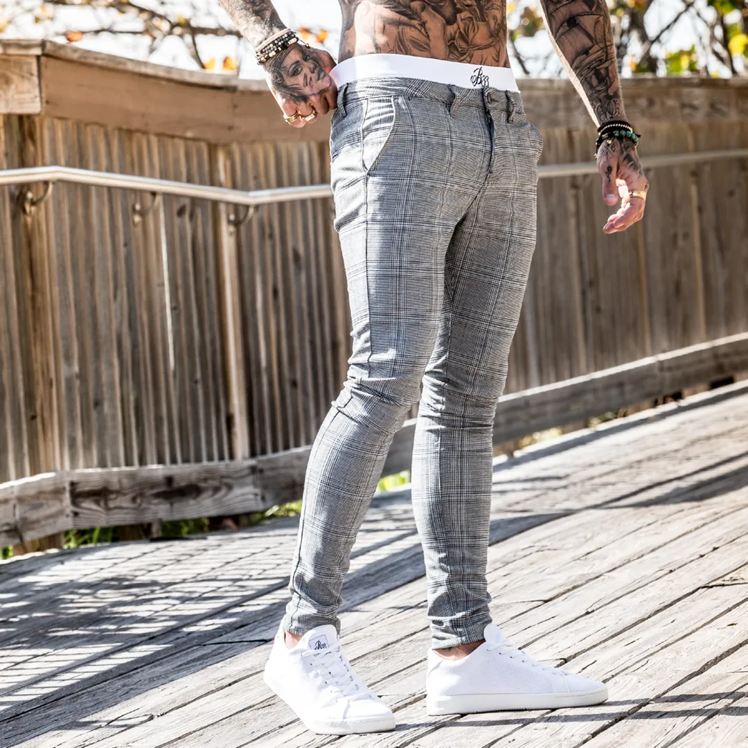 Viera Chino - Grey Check