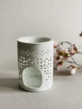 White Ceramic Wax Warmer