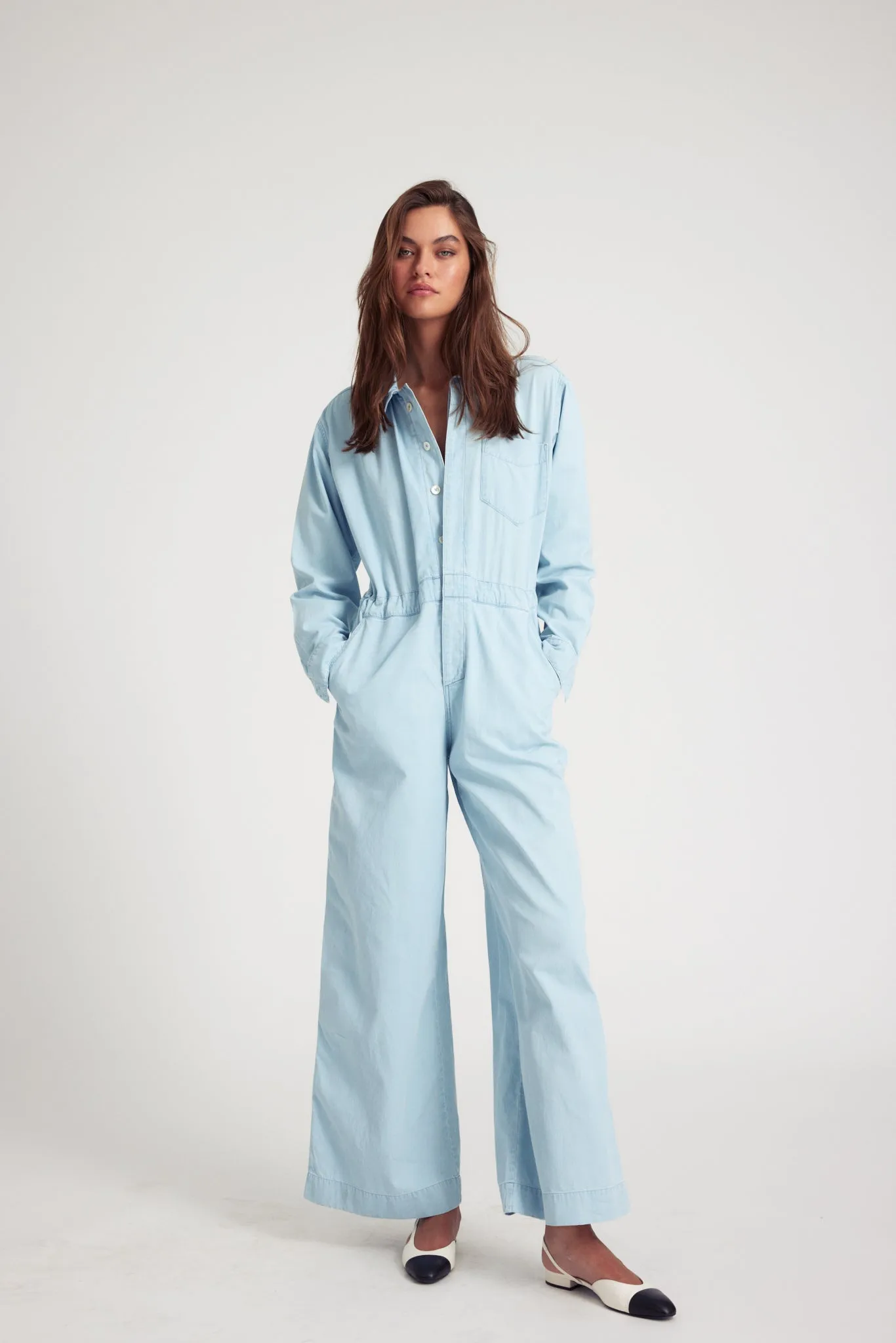 WIDE LEG JUMPSUIT - CHARLIE