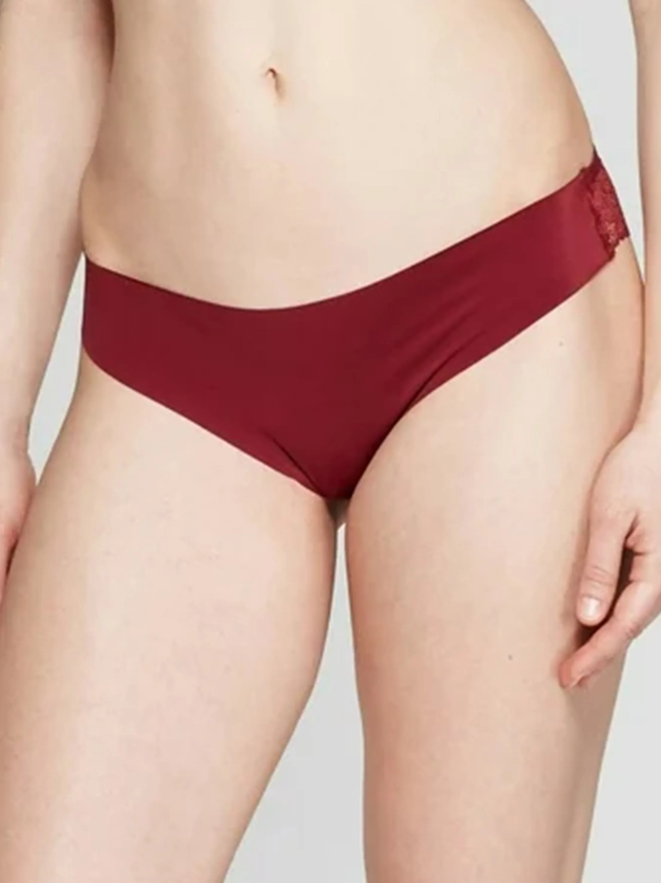 Women's Lace Panties,Wine