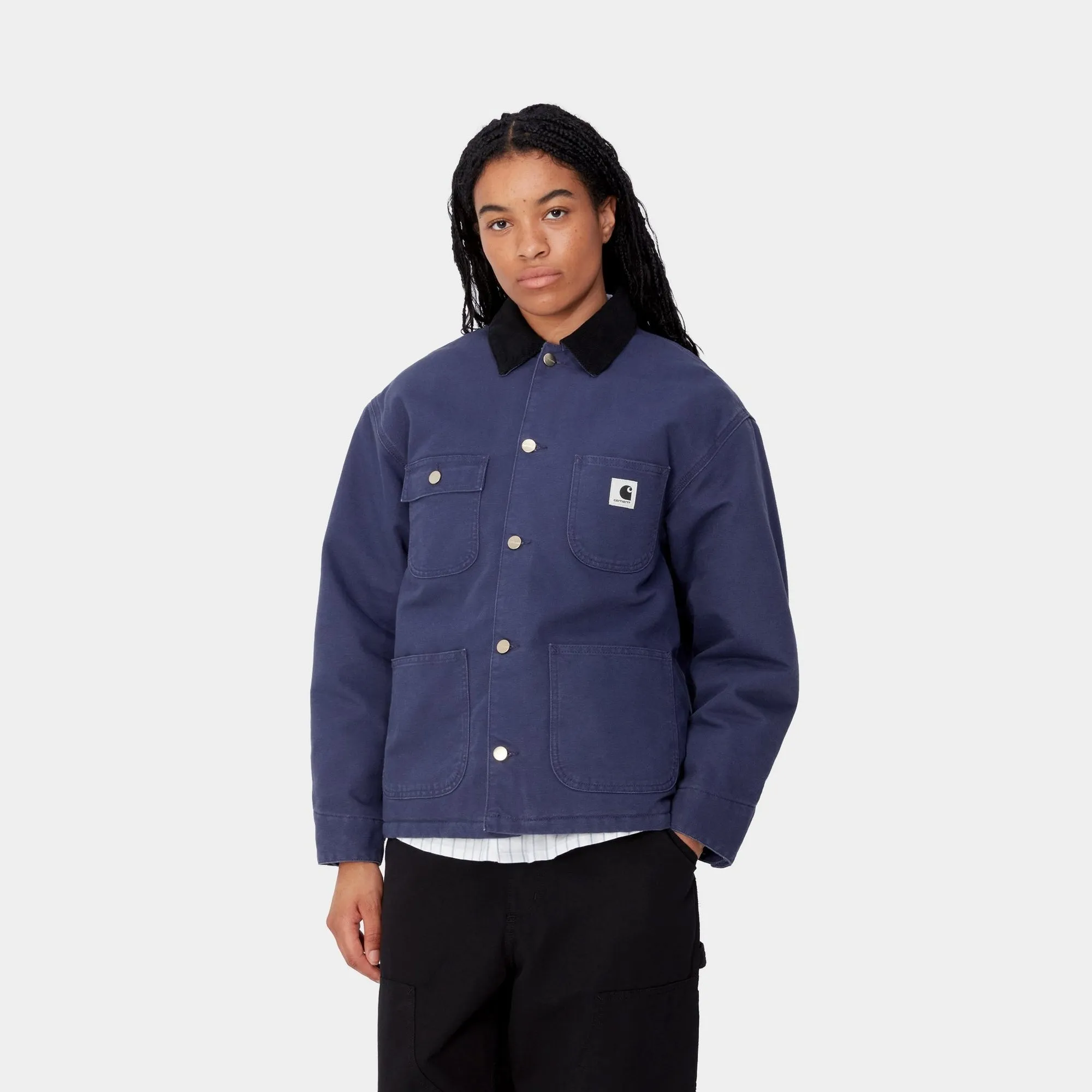 Women's OG Michigan Chore Coat (Winter) | Aura / Black