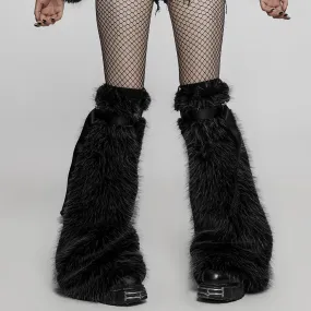 Women's Punk Woolen Leg Warmers